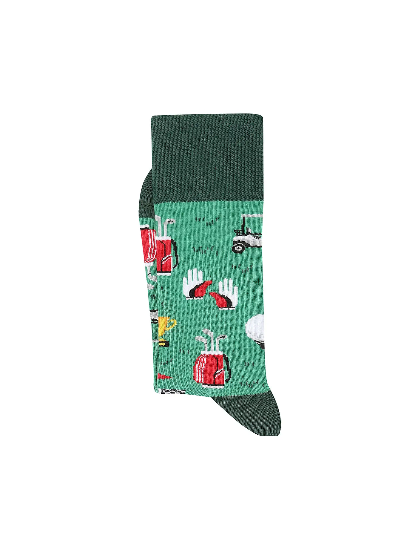 MANY MORNINGS | Socken GOLF COURSE Gruen | 